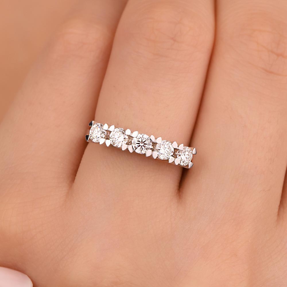 0,75 Karat Pırlanta Beştaş Yüzük - LP01174