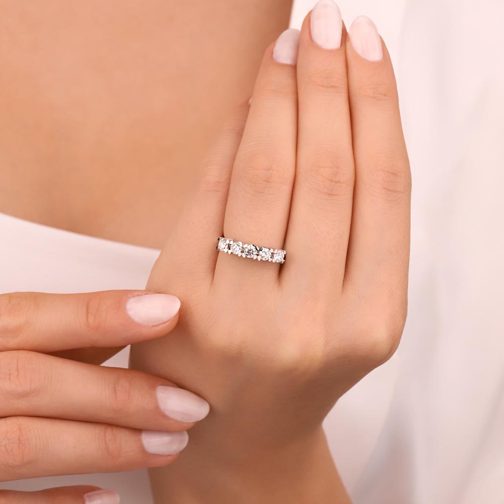 0,75 Karat Pırlanta Beştaş Yüzük - LP01174