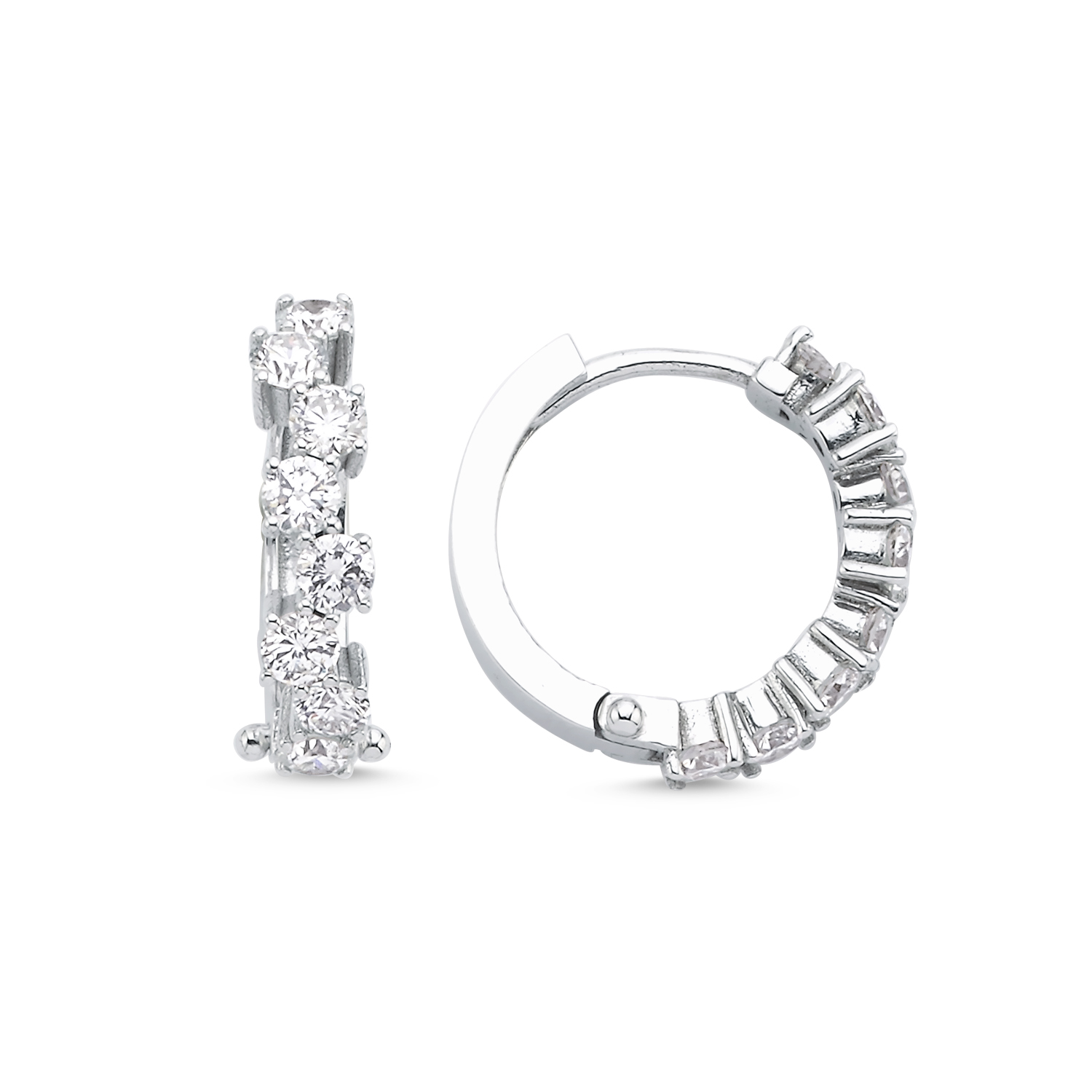 0,78 Karat Pırlanta Küpe - LP09967