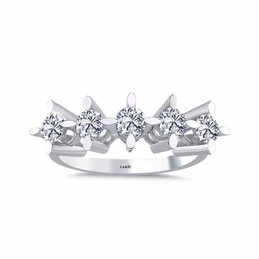 0,80 Karat Pırlanta Beştaş Yüzük - LP04795