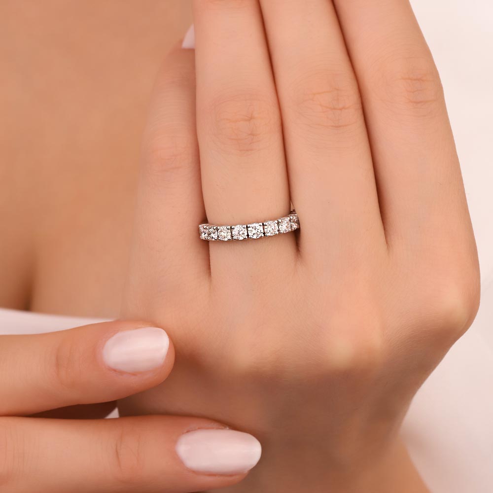 1,00 Karat Pırlanta Yarımtur Yüzük - LP05955