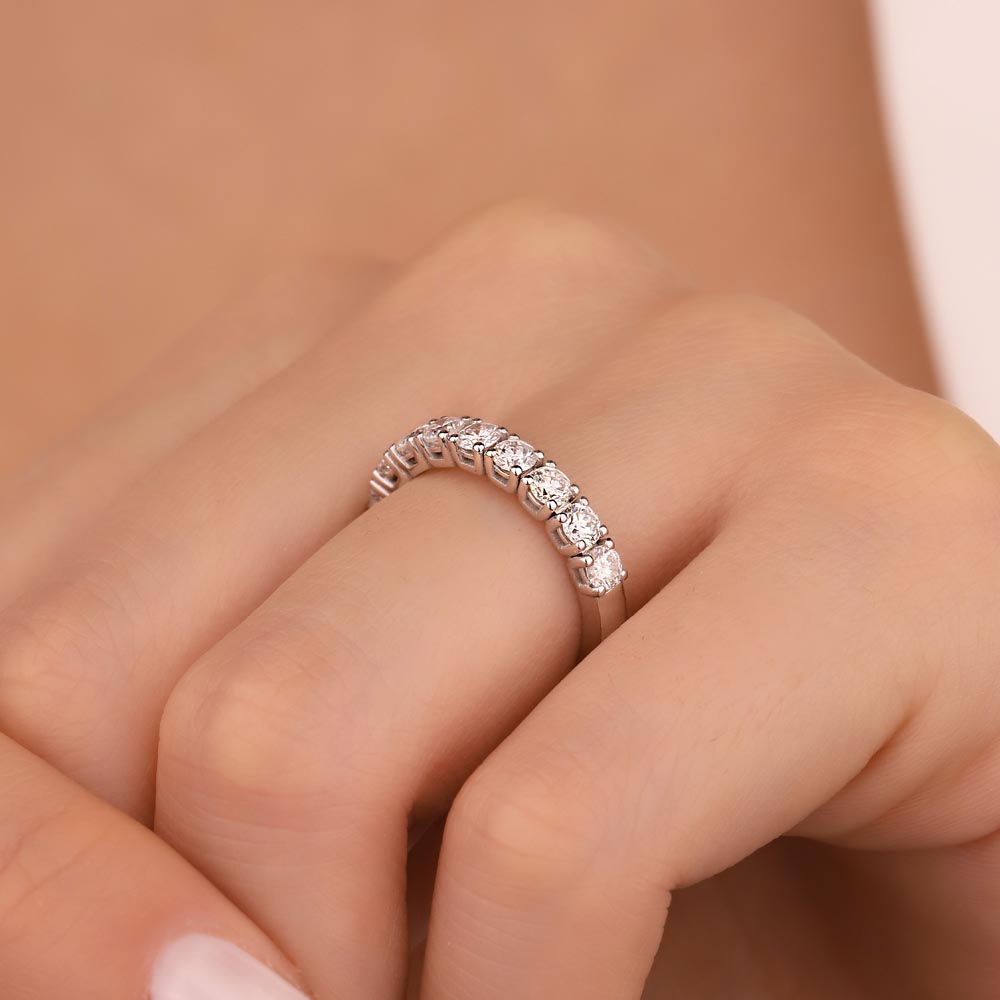 1,00 Karat Pırlanta Yarımtur Yüzük - LP05955