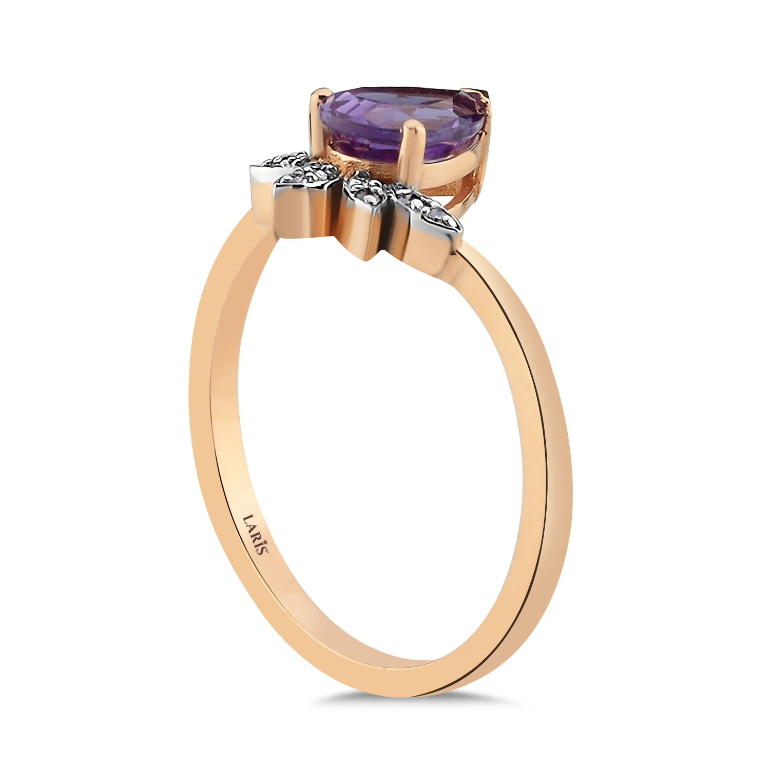 1,05 Karat Pırlanta Vintage Alexandrit Yüzük - LP11051