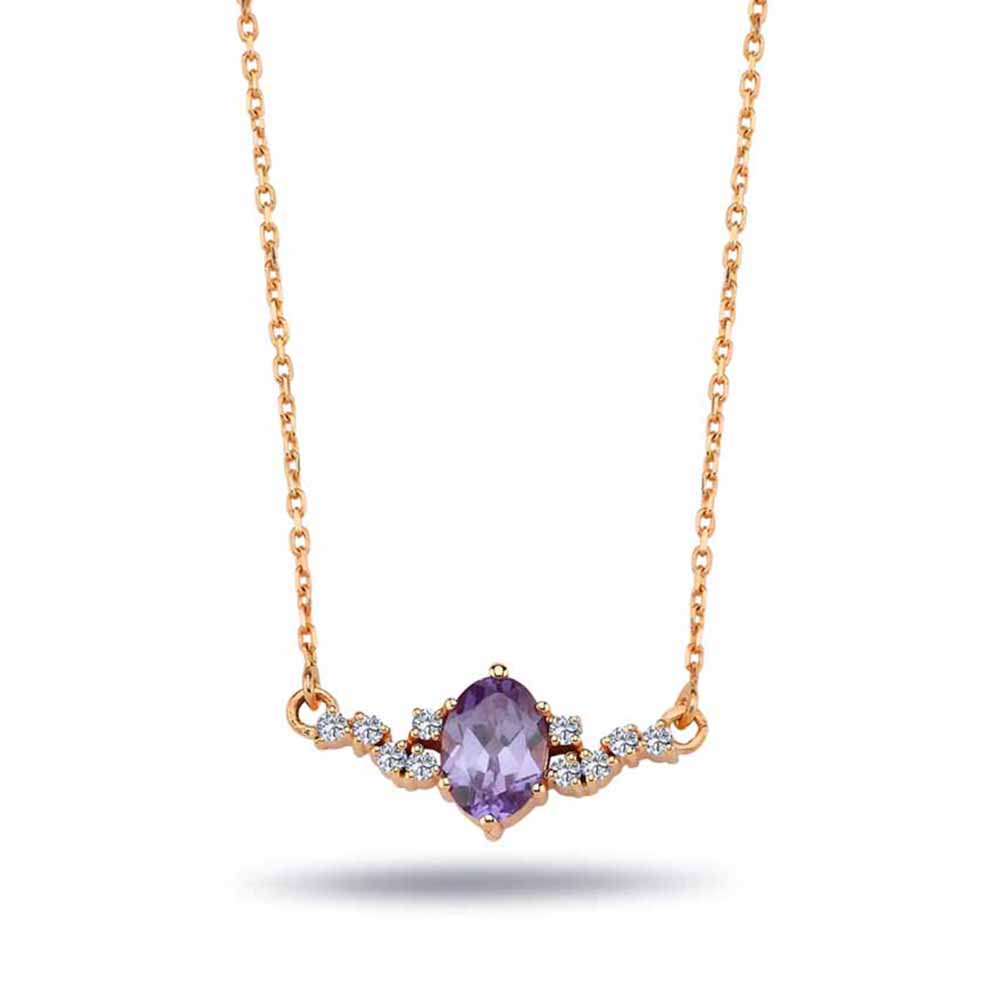 1,29 Karat Pırlanta Vintage Alexandrit Kolye - LP06997