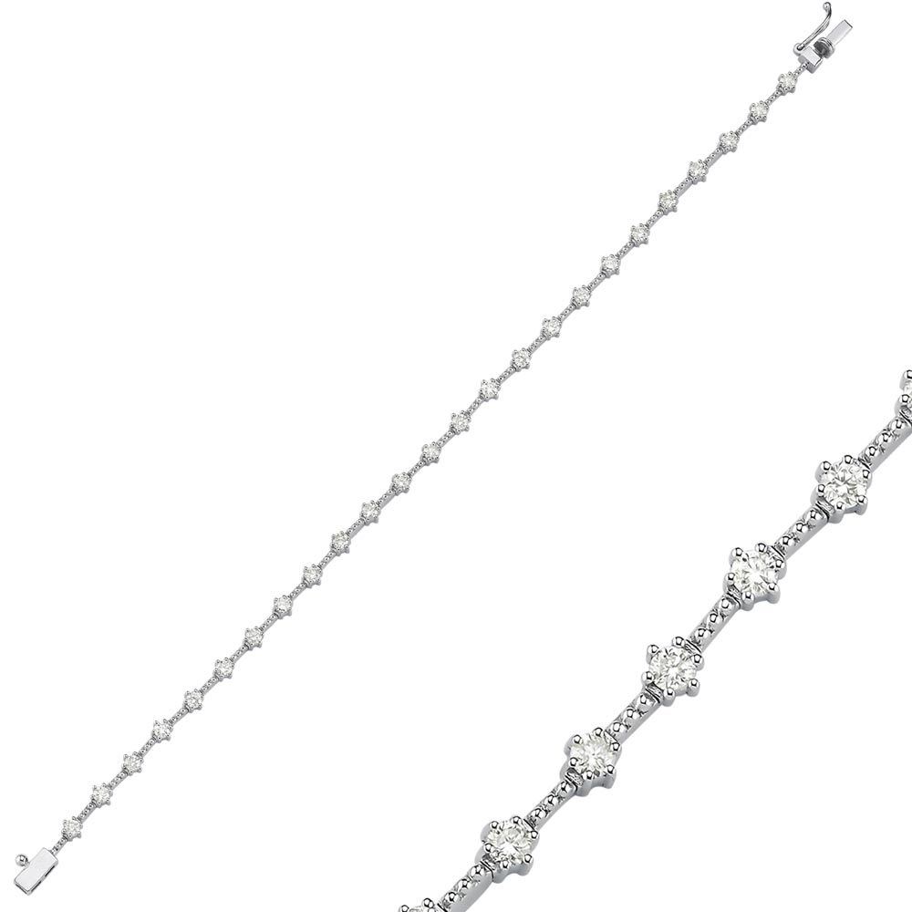 1,37 ct. Pırlanta Suyolu Bileklik - LP05606
