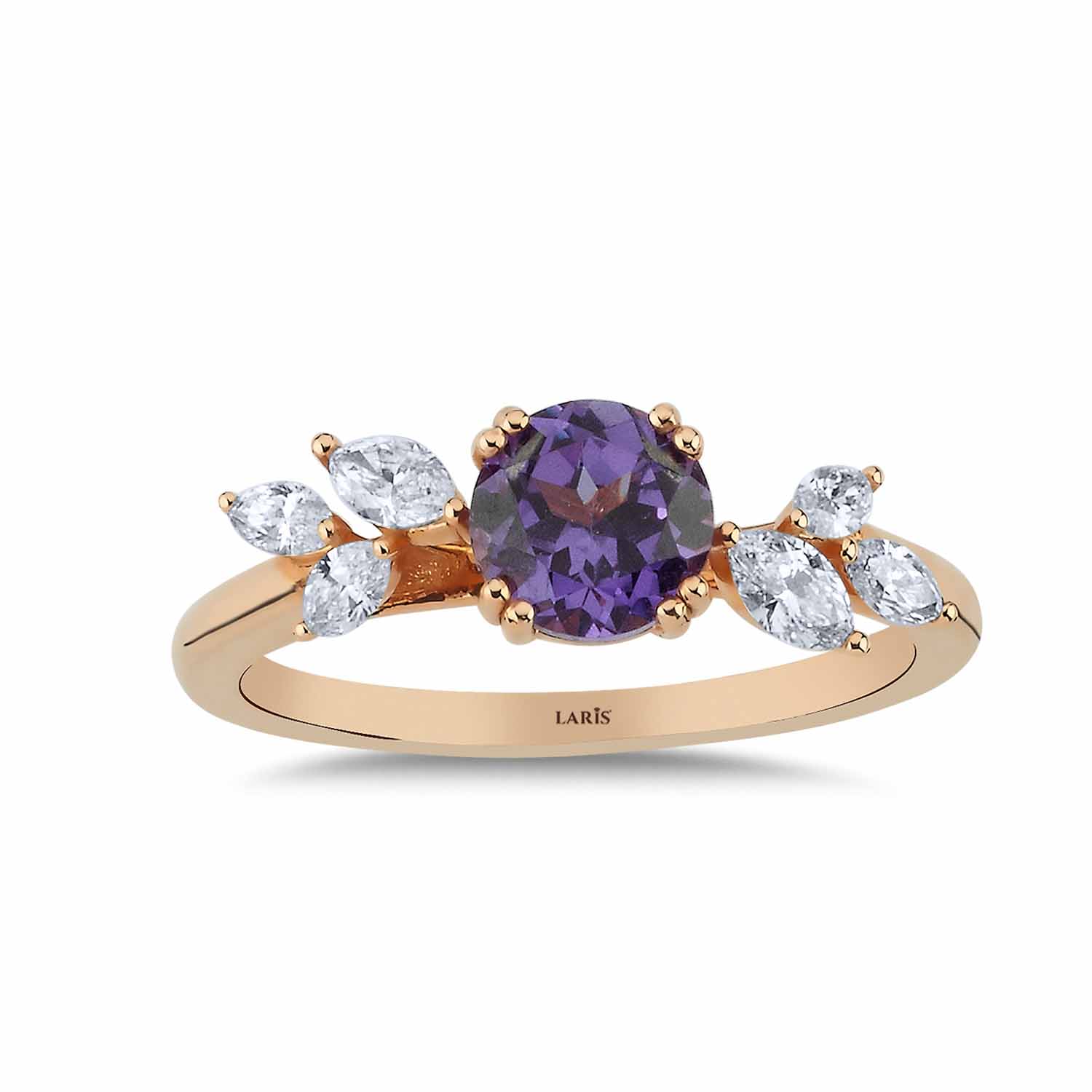 1,38 Karat Pırlanta Vintage Alexandrit Yüzük - LP02913