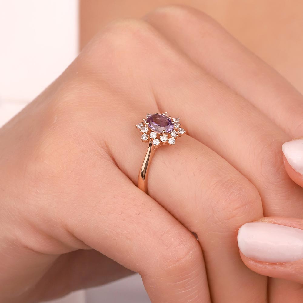 1,43 Karat Pırlanta Vintage Alexandrit Yüzük - LP03760