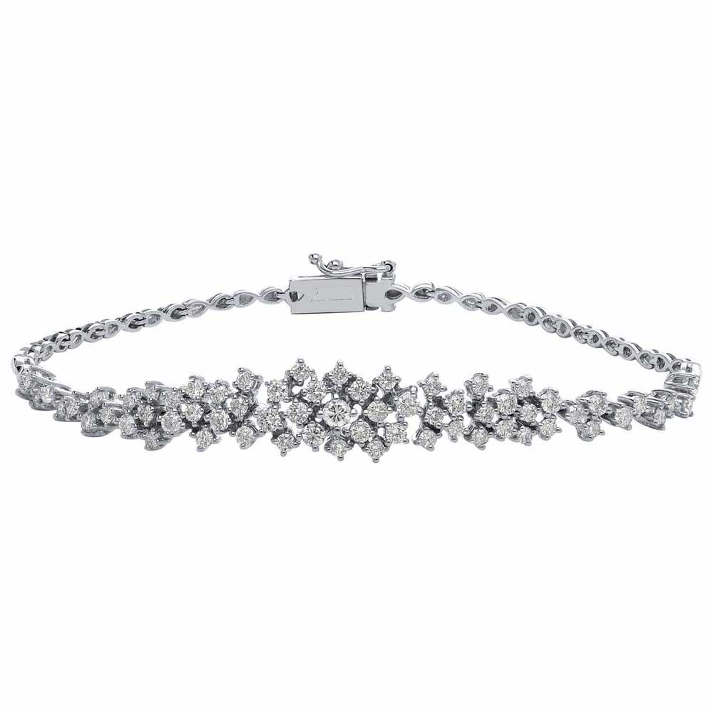 1,45 Karat Pırlanta Özel Tasarım Bileklik - LP04968