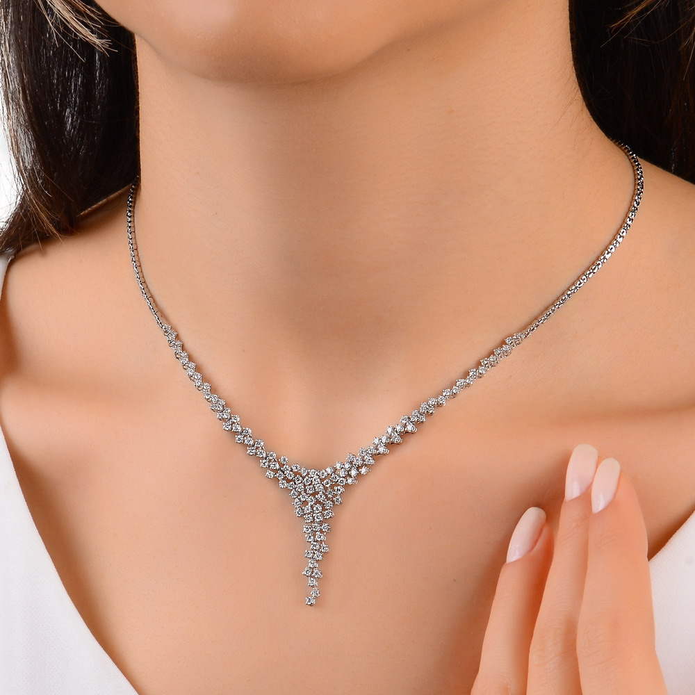 2,38 Karat Pırlanta Özel Tasarım Gerdanlık - LP01707