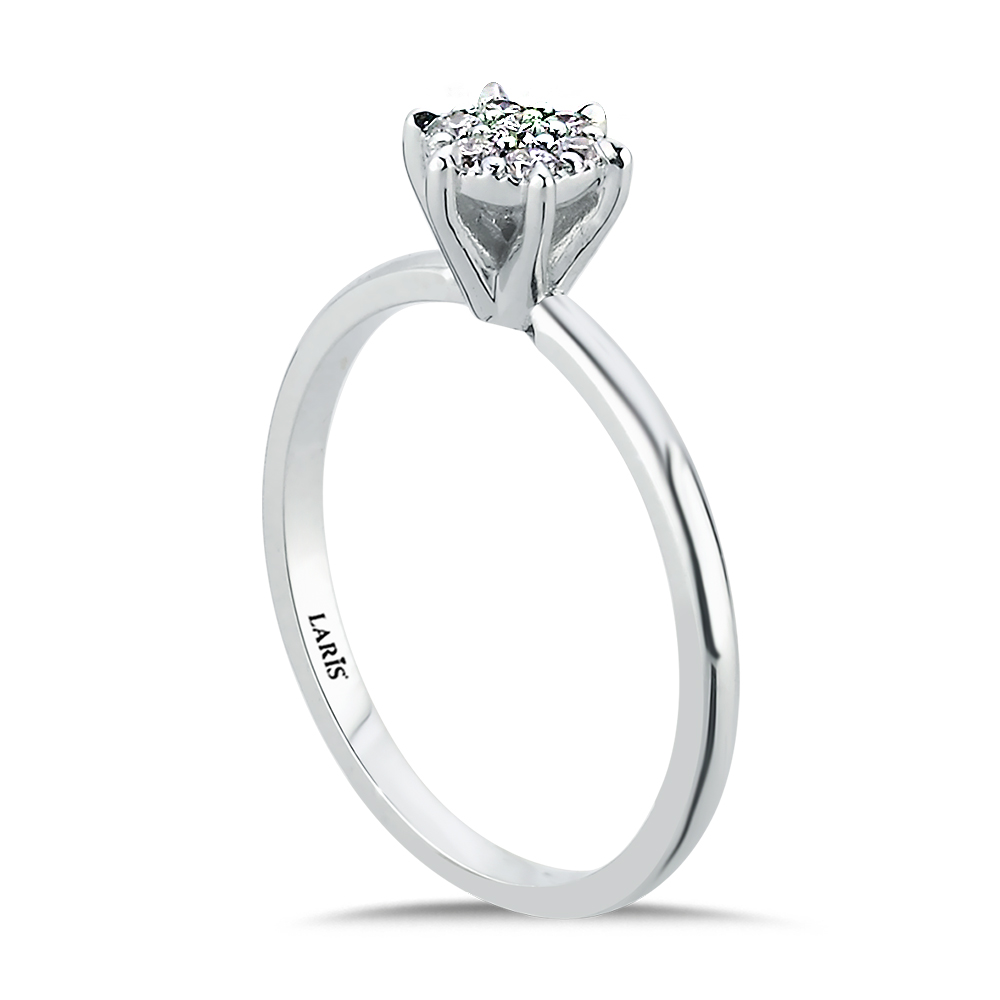 Coronet Pırlanta Tektaş Tiffany Yüzük - LP10342